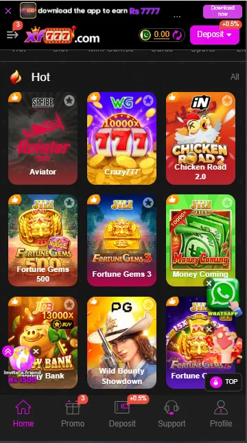 XF777 Game App