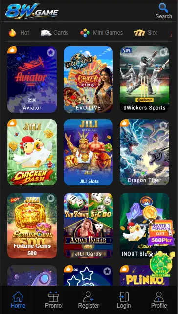 8W Game App